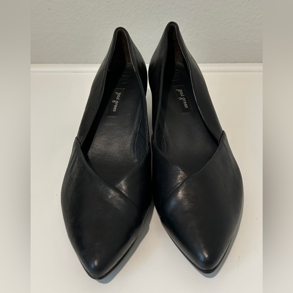 Paul Green Rendi Black Block Heel Pumps